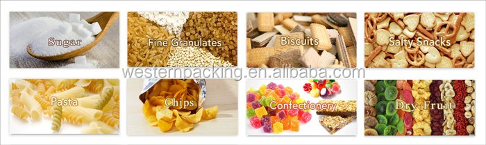 Potato Chips Packing Machine With Nitrogen Flushing Device