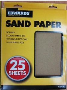 wood sand paper