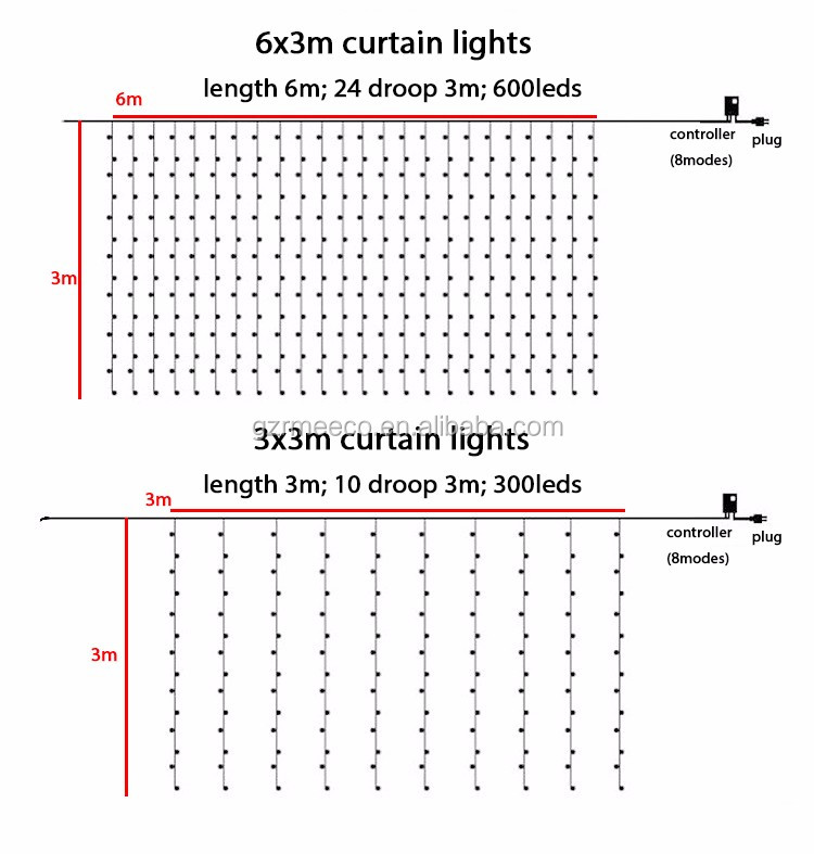 luces decorativas 3x3