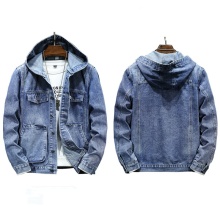 Spring 2024 Men's Hooded Windproof Cowboy Jacket