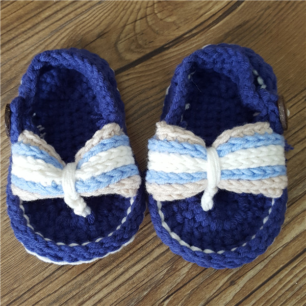 Factory-directselling handmade knitted baby shoes