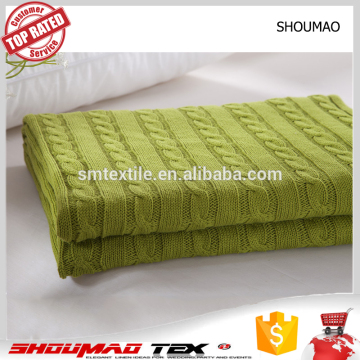 Wholesale custom knitted blanket