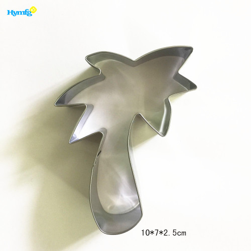 Stainless Steel Summer Coconut Tree Biscuit Cutter