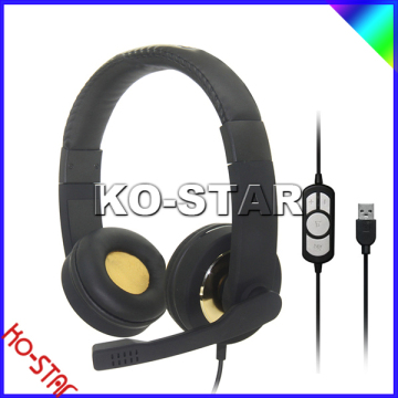 Hi-Fi USB headset high quality 7.1ch sound Gaming usb Headsets Multifunctional Computer Headsets