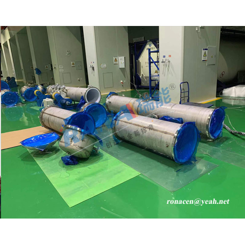 Tank Vent Scrubber column with PTFE Lining Sheet