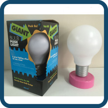 LED Bulb Push Button Light
