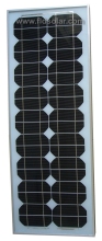 30W monocrystalline laminated solar modules