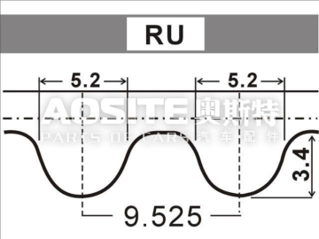 Timing Belt for HYUNDAI SONATA III