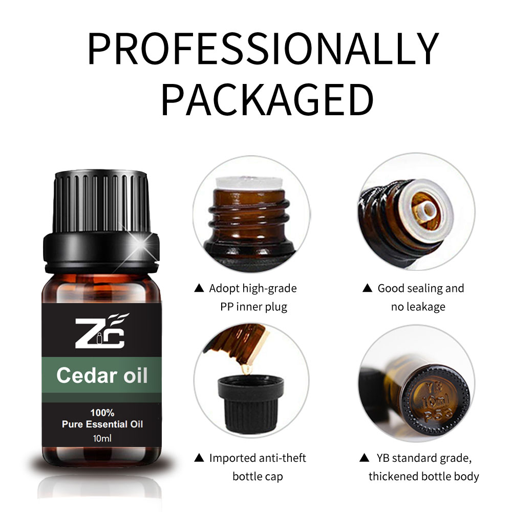 Olejek eteryczny Cedar na opiekę zdrowotną i aromaterapię