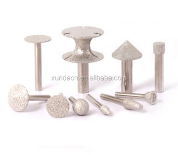 Diamond Grinding Head Mounted Points for Stone Carving