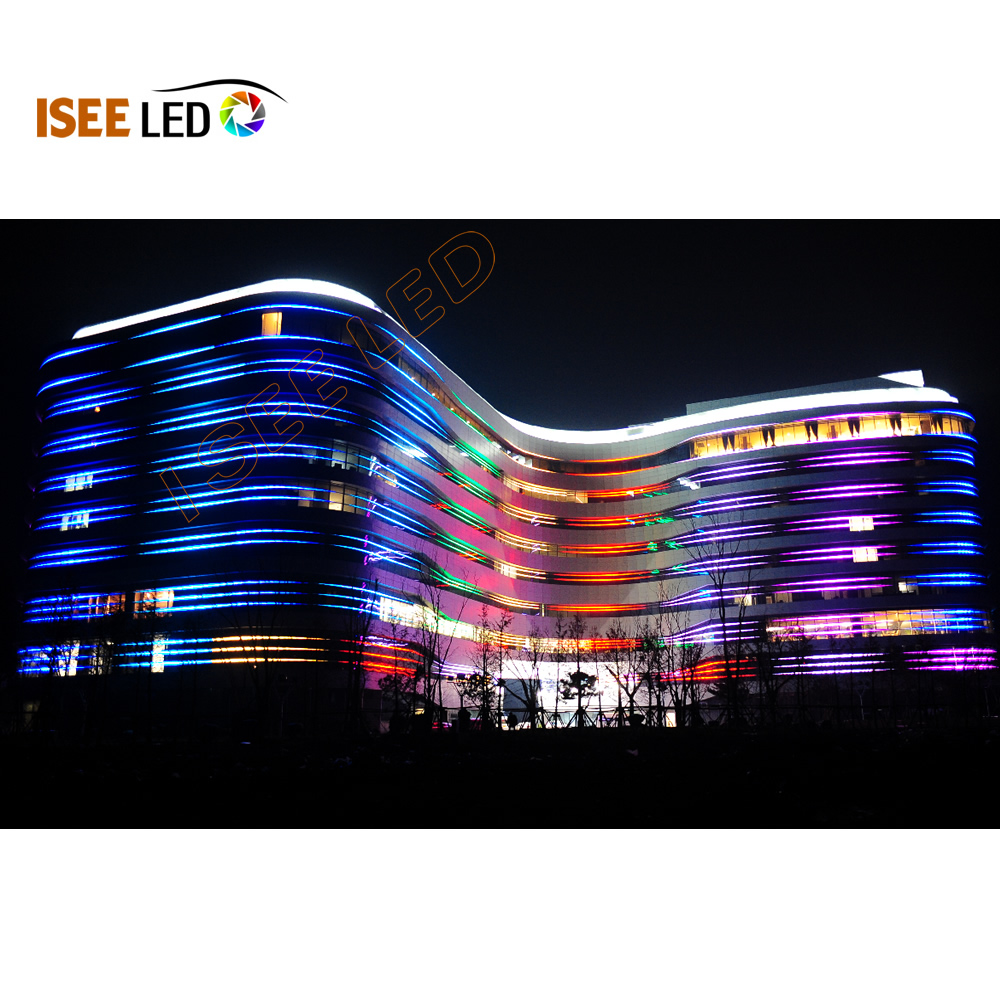 Ang Outdoor Facade RGB LED DIGI TUBE Kahayag