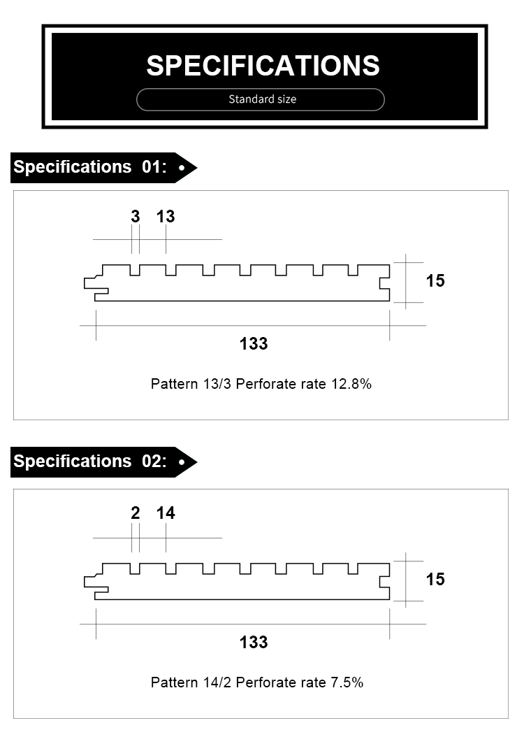 painel acústico de madeira ranhurada grooved wood acoustic panel