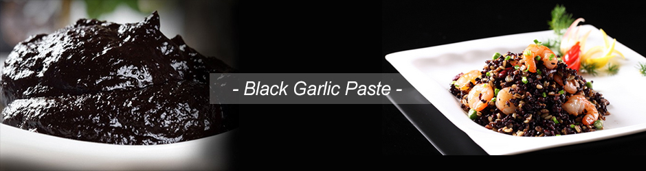 black garlic paste