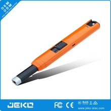 Metal long size colorful electric arc lighter usb lighter