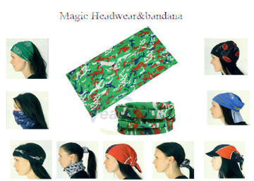 Wind Resistant Buff Multifunctional Headwear , Seamless Bandana For Gift