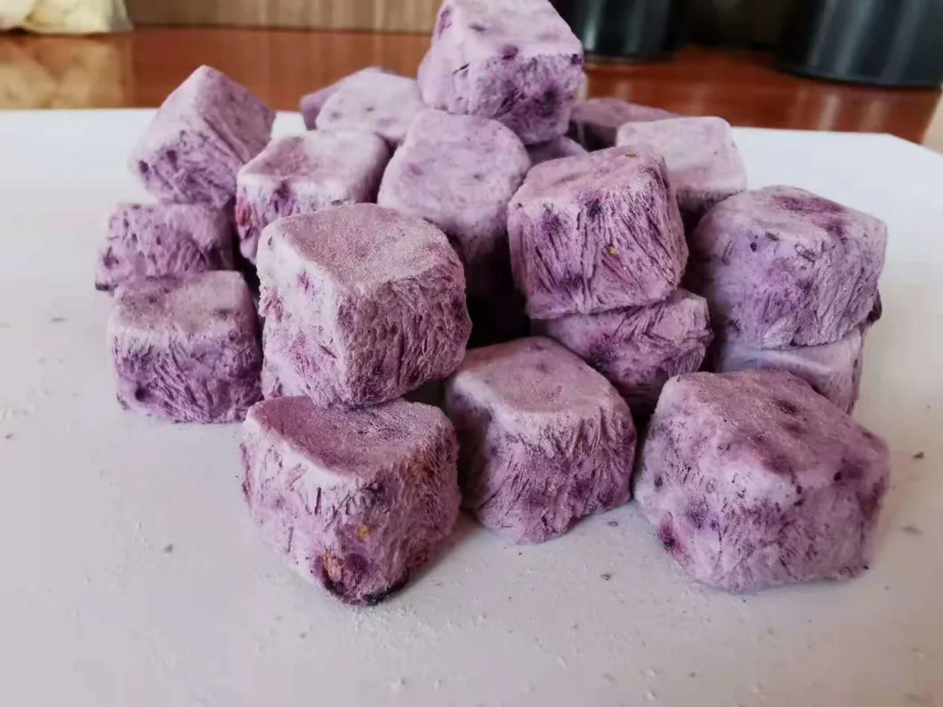 Freeze-Dried Yogurt Cubes for Cereal