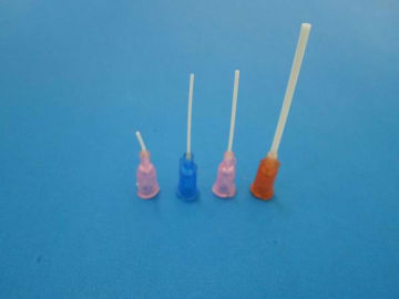 flexible 14G-25G glue pp needles,dispensing syringe needles,pp plastic glue dispensing needles