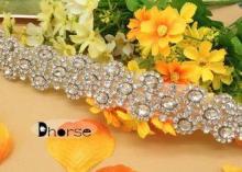 Handmade Bling Bling Crystal Bridal Rhinestone Beaded Trim