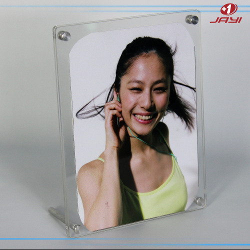 Hot selling acrylic cube photo frame