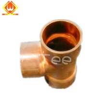 Cu pipe OD=35mm pipe fitting of copper tee copper fitting pipe fitting Copper Equal Tee