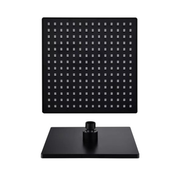 Matte Black Rain Shower Head For Taps Aquasource