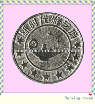 Zinc alloy token/coin