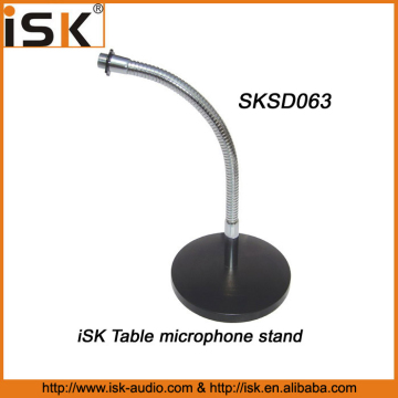 flexible table gooseneck microphone stand desktop microphone stand