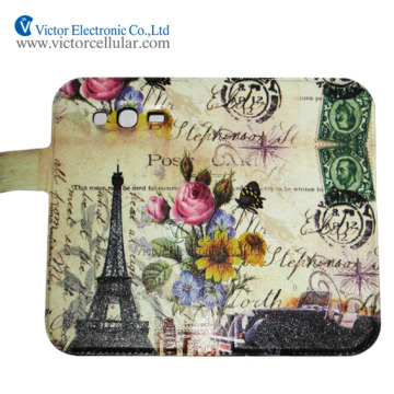 Mobile phones flip cash wallet leather +PC/TPU case for metro pcs NOKIA 630/635