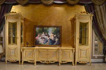 Tv set frame latest design tv unit tv entertainment unit