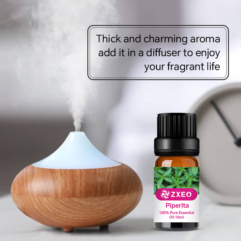 Bei ya jumla ya wingi 100% Mafuta safi ya asili ya peppermint kwa utengenezaji wa mshumaa wa sabuni na aromatherapy diffuser