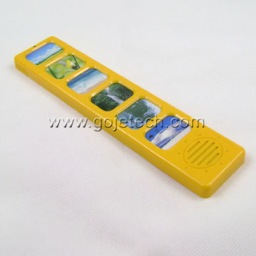 Sound push button panel