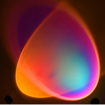 SML Sunset Projection Rainbow Lighting Romantic Effect Table Lamps