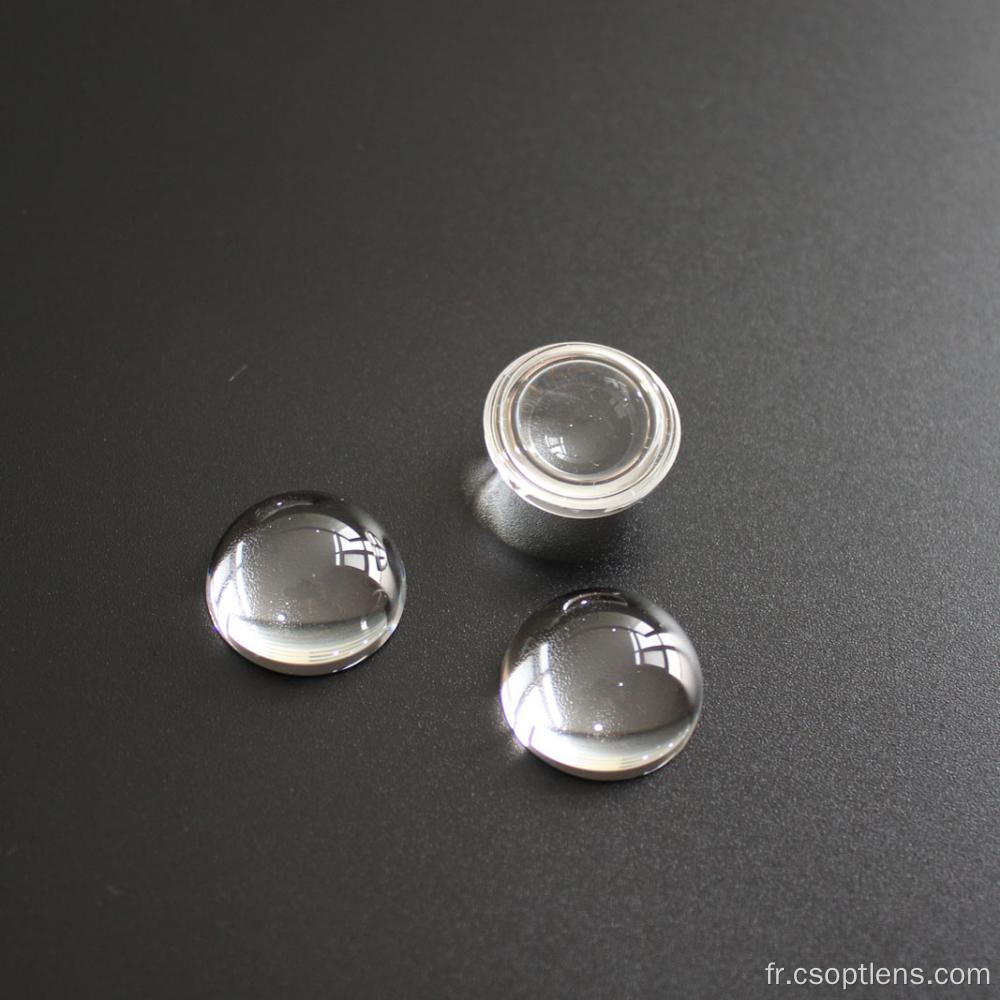 Lentille de micro-ball de silice fusionnée à haute précision