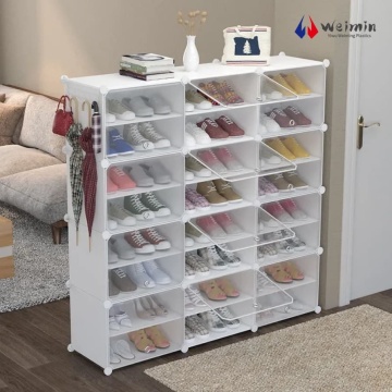 Efficient Multi-Use Shoe Cabinet Design