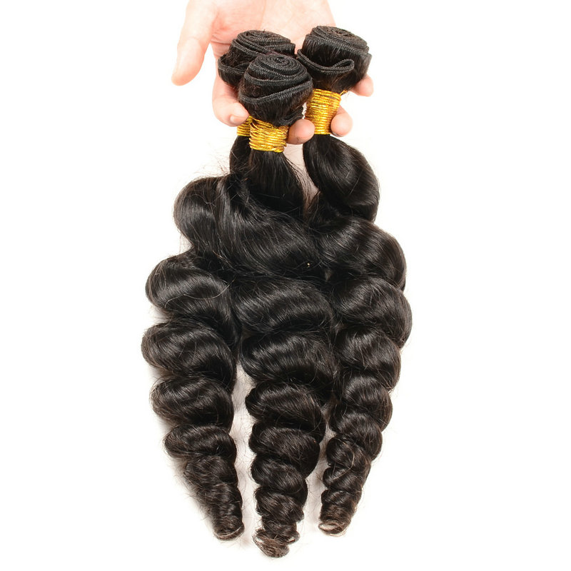 6A wholesale Brazilian human hair,Double drawn Soft ombre human hair extension,two tone color T1bbug loose wave