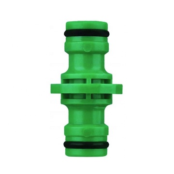 Plastic 2-Way Water Quick Connect Hose Coupling for Garden