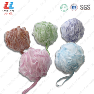 Mesh silk sponge ball