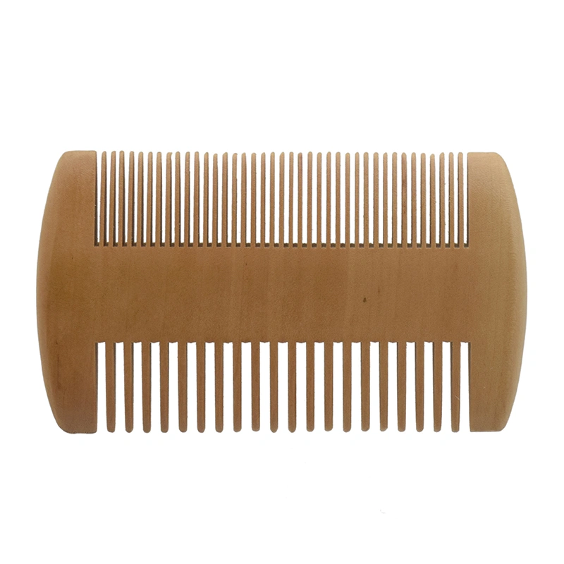 Wholesale Cheap Natural Wooden Hair Comb Massage Anti-Static Beard Comb Men Hairdressing Tool
