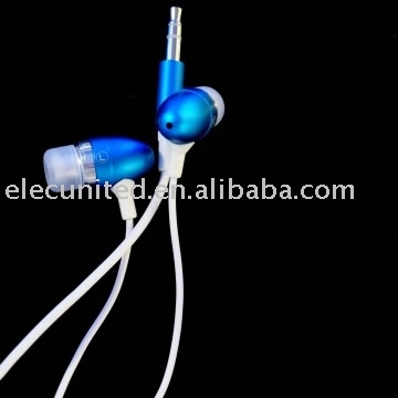 Surround Sound Earphone for iPod - Metal Blue