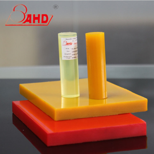 Yellow Hardness 90A Cast PU Polyester Sheet