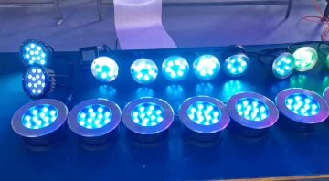 LED wall uplights recessed underground light for landscape