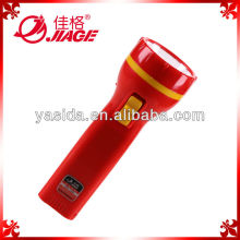 Colorful Dry Battery Powered LED Flash Light Rechargeable
