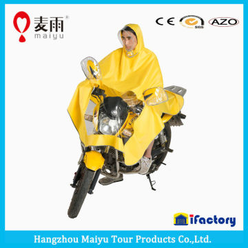 Maiyu waterproof yellow motorcycle rain suits