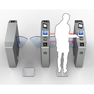 การควบคุมการเข้าถึง ESD Turnstile Flap Barrier Gate