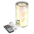 Butterfly Rechargeable Led Water Fountain Candles For Decor