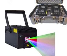 RGB 4000MW DIY Mini Outdoor Laser Light Animation Show Laser Projector