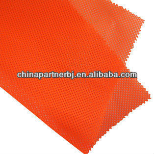 Warp knitting mesh fluorescent fabric
