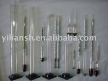 glass hydrometer density meter