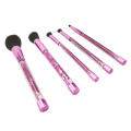 Ensemble de pinceau de maquillage paillettes 5pc