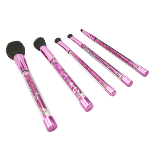 5PC Glitter Makeup Brush Set